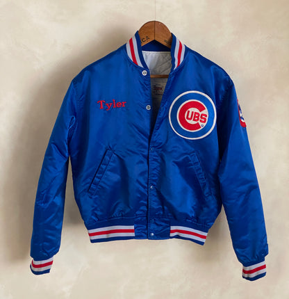 Small. Vintage 80s Chicago Cubs Starter jacket made in USA-AJ357 Studio