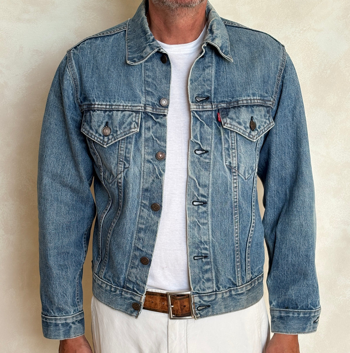 Size 38-40US / 50-50EU. Levis 70505 – Vintage 70s 2-Pocket Jacket – USA Made-AJ357 Studio