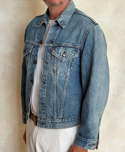 Size 38-40US / 50-50EU. Levis 70505 – Vintage 70s 2-Pocket Jacket – USA Made-AJ357 Studio