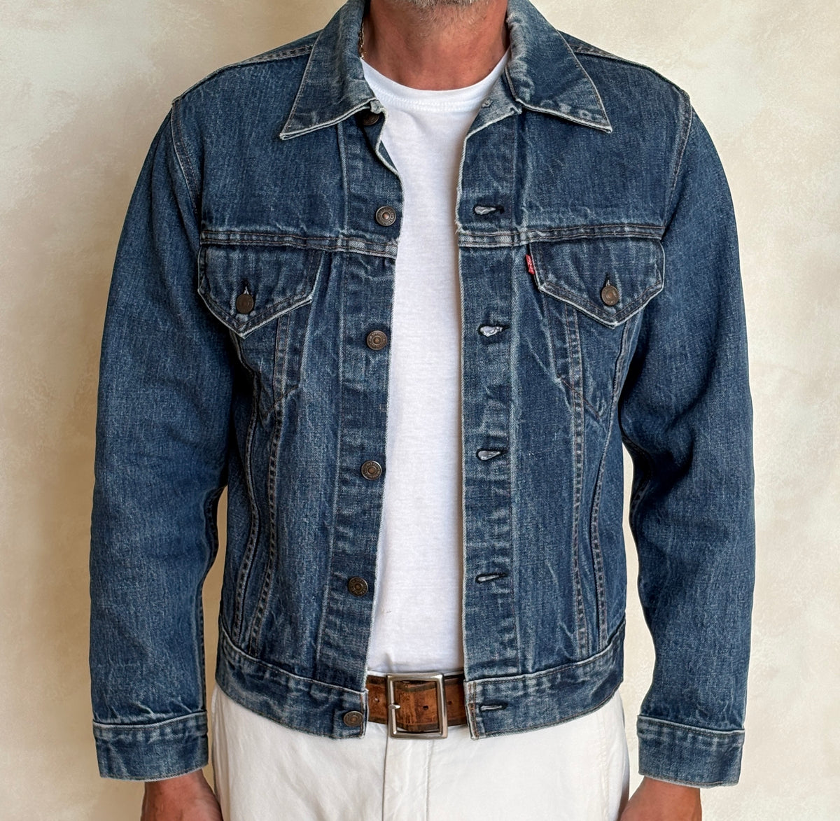 Size 40US / 50EU. Levi’s 70505 – Vintage 70s 2-Pocket Jacket – USA Made-AJ357 Studio