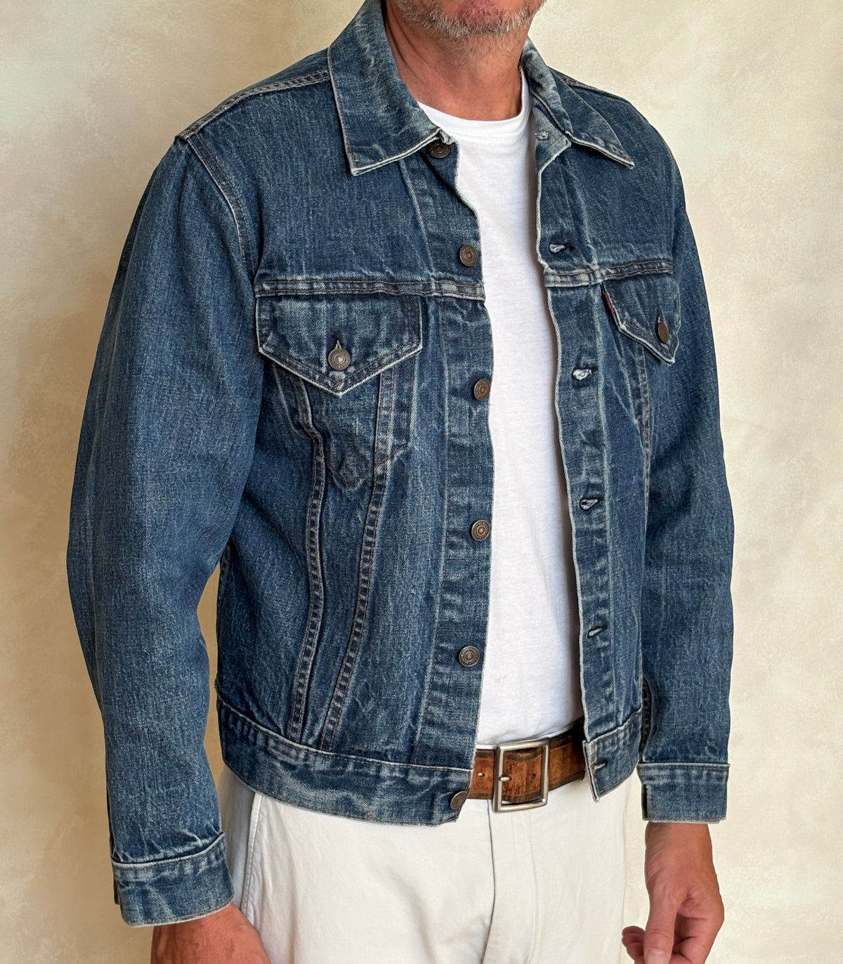 Size 40US / 50EU. Levi’s 70505 – Vintage 70s 2-Pocket Jacket – USA Made-AJ357 Studio