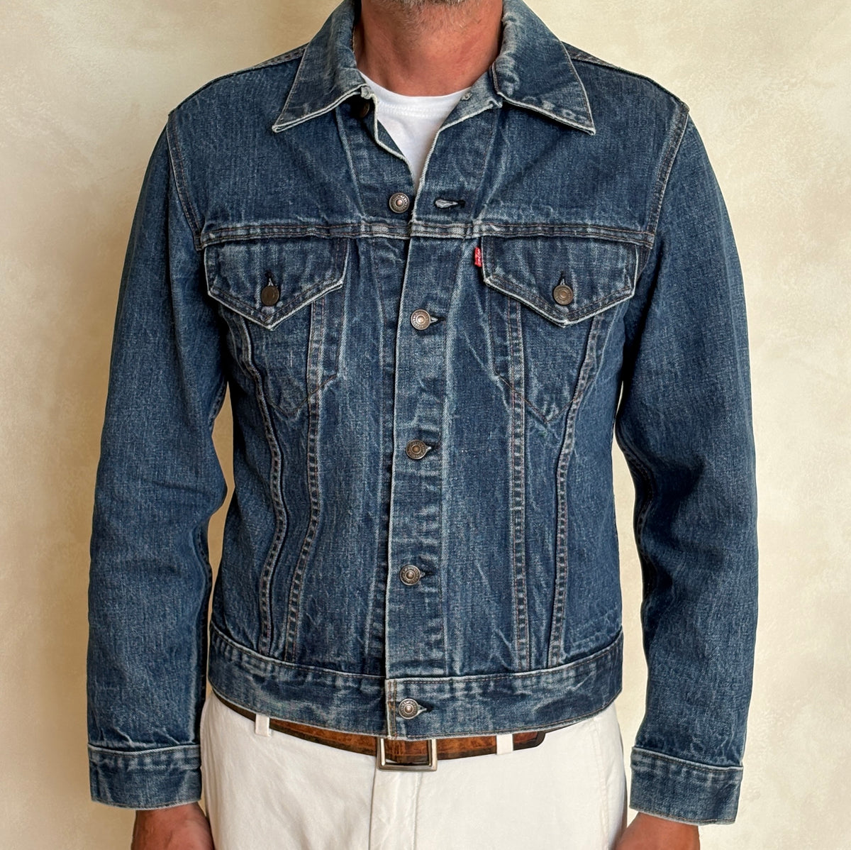 Size 40US / 50EU. Levi’s 70505 – Vintage 70s 2-Pocket Jacket – USA Made-AJ357 Studio