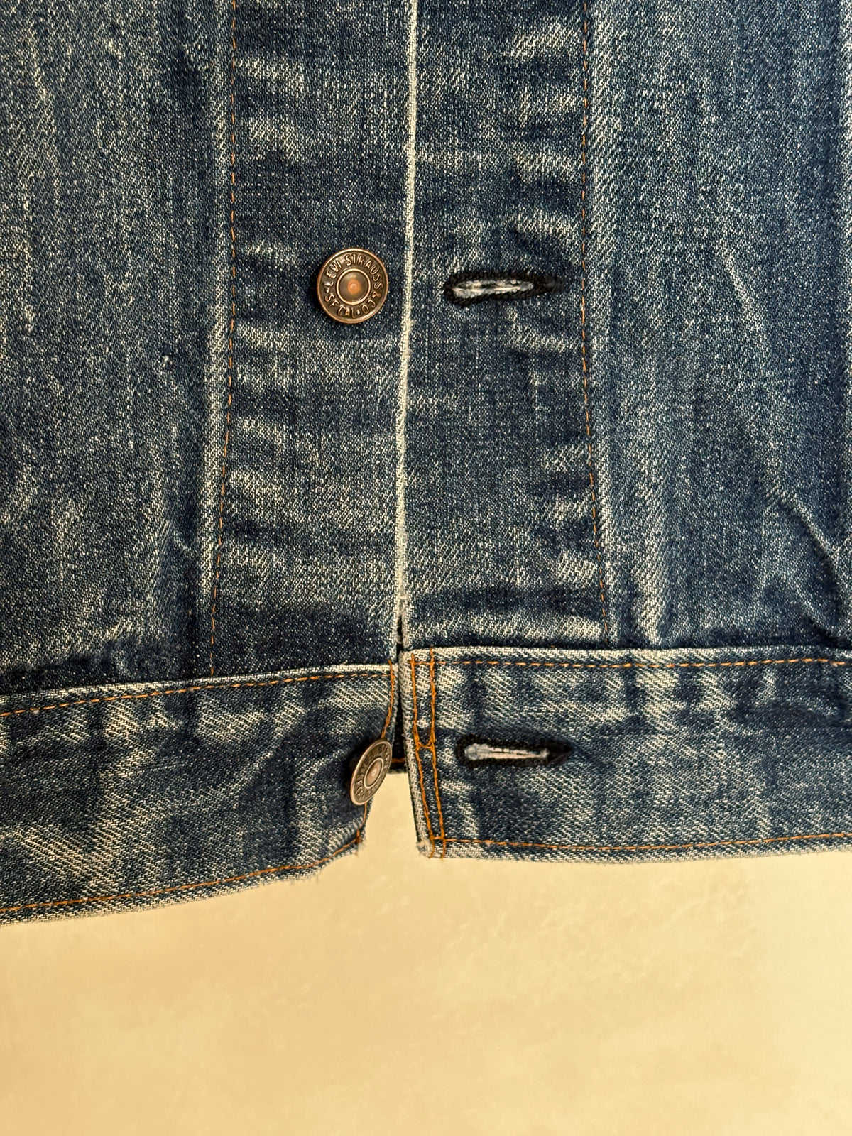 Size 40US / 50EU. Levi’s 70505 – Vintage 70s 2-Pocket Jacket – USA Made-AJ357 Studio