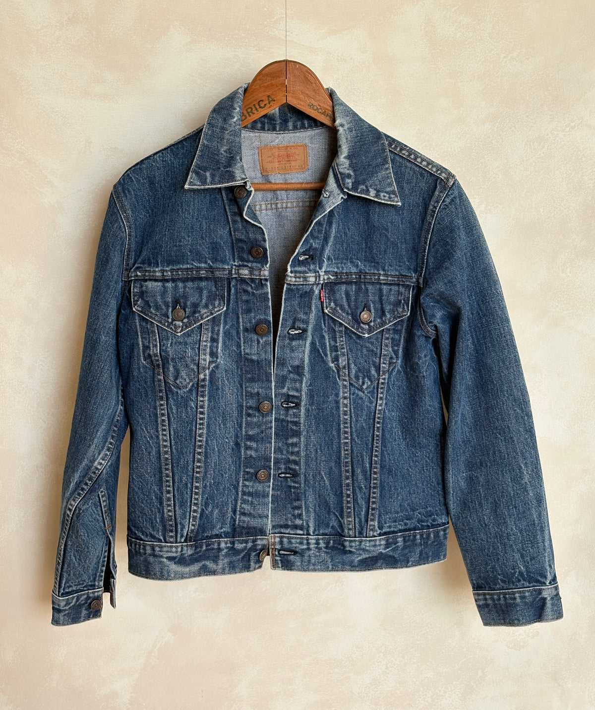 Size 40US / 50EU. Levi’s 70505 – Vintage 70s 2-Pocket Jacket – USA Made-AJ357 Studio