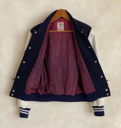 Size Med. Vintage varsity style jacket Made in Canada-AJ357 Studio