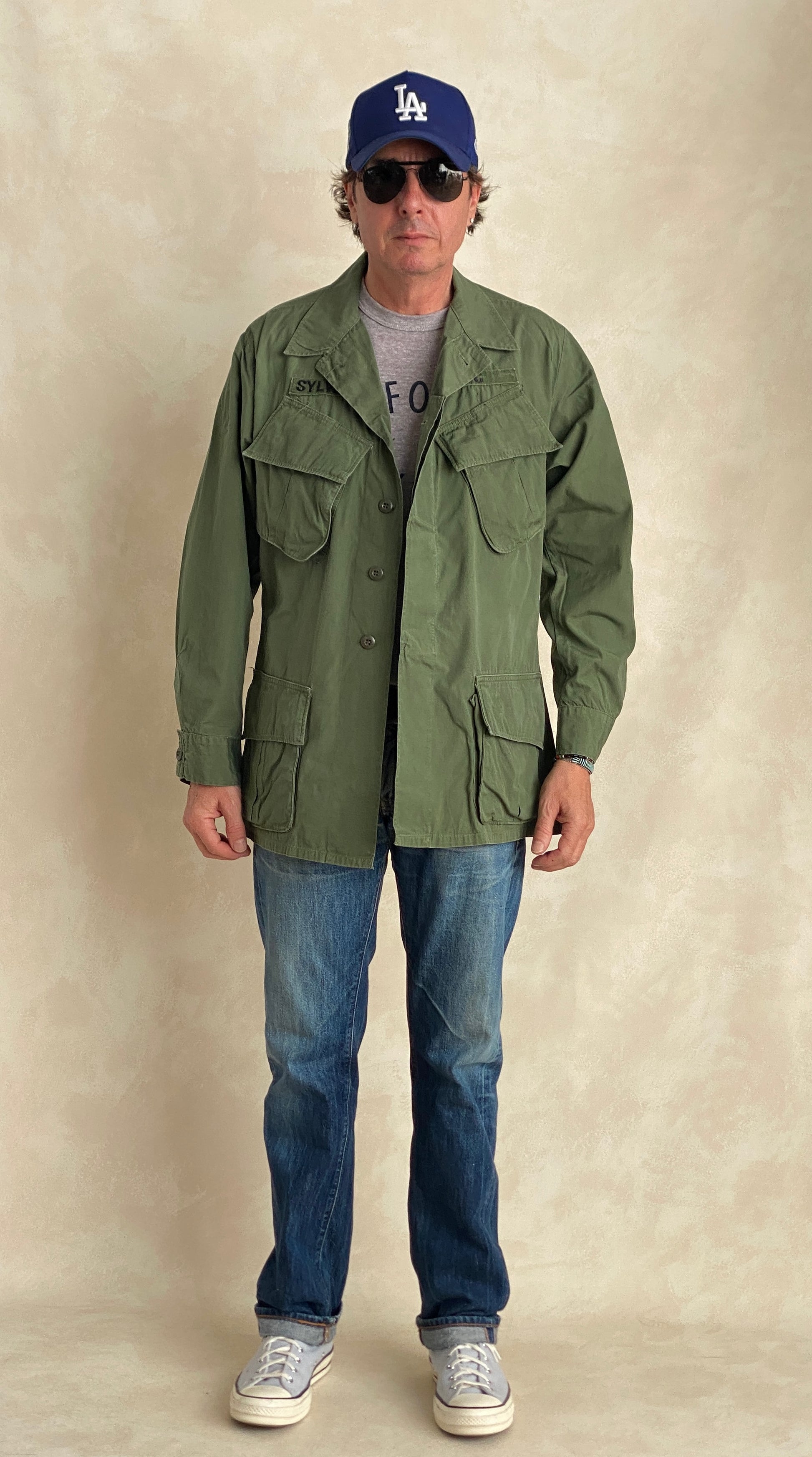 Medium Reg. Authentic 1967 US Army Vintage Vietnam Jungle Jacket, DAC - USA Vintage Bcn