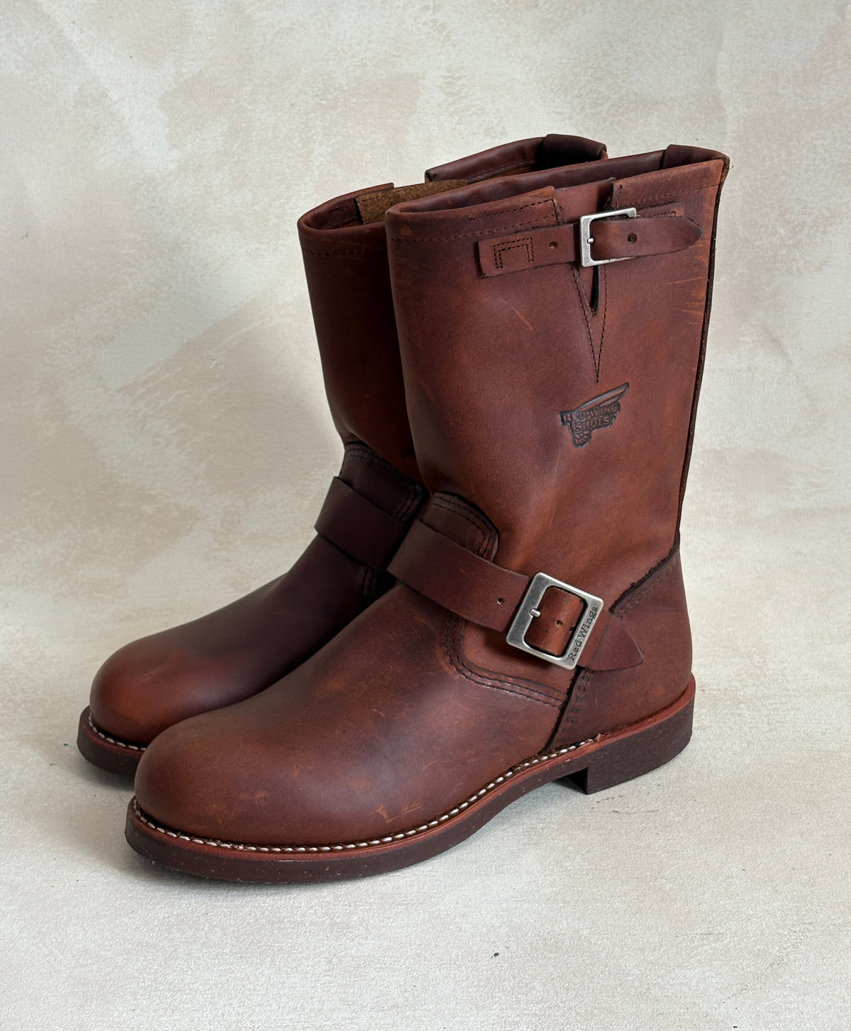 Red Wing 2991 Engineer Boots Amber Leather US 8 D EU 41 Made in USA