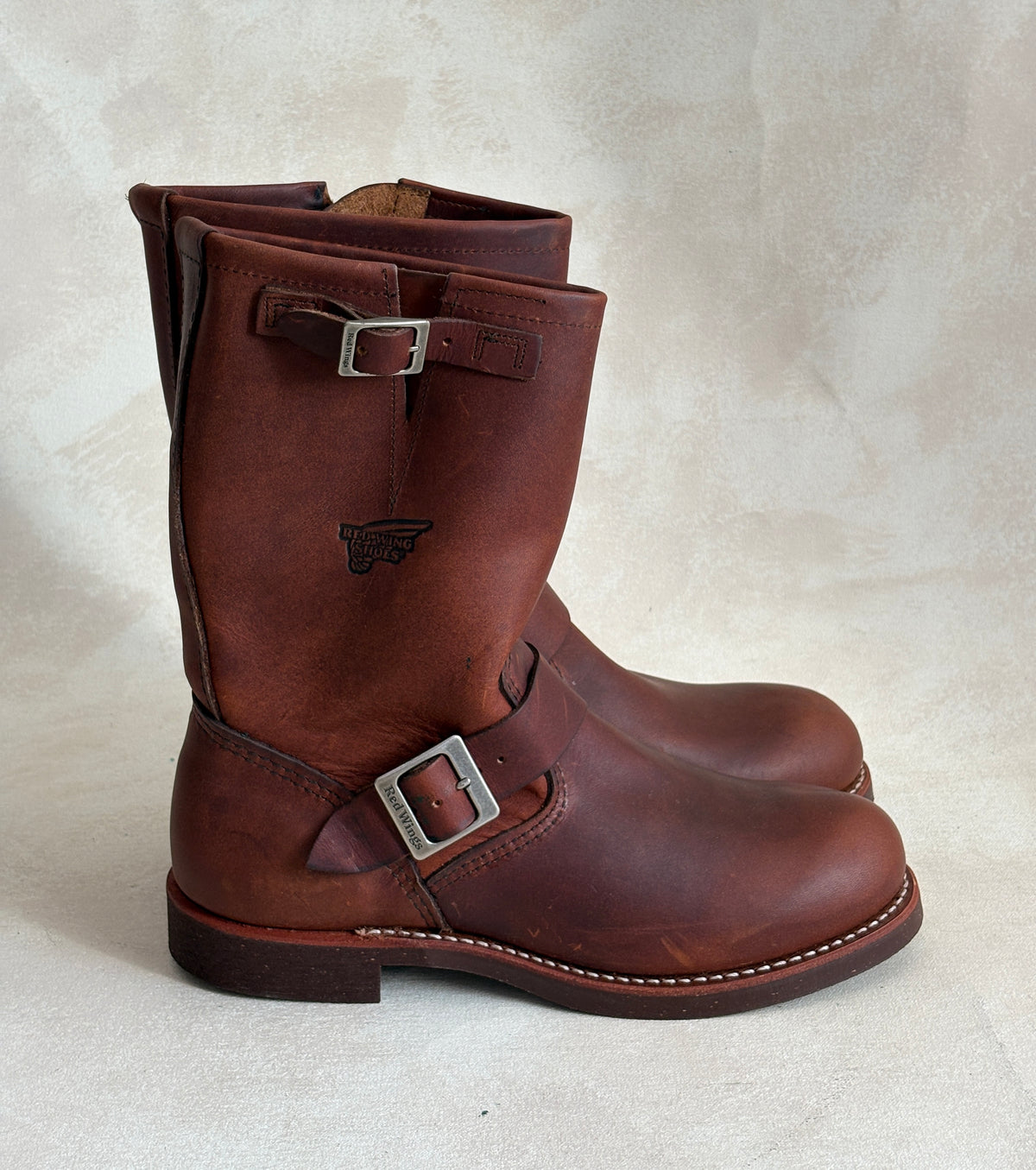 Red Wing 2991 Engineer Boots Amber Leather US 8 D EU 41 Made in USA