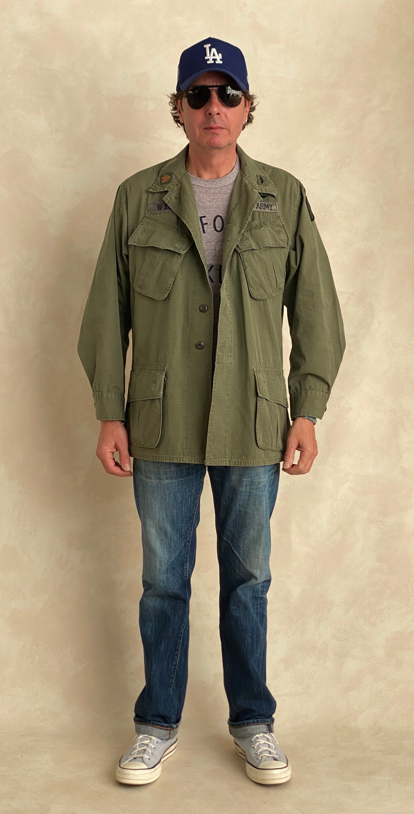 Med Reg. Authentic 1970 US Army Vintage Vietnam  jungle jacket..