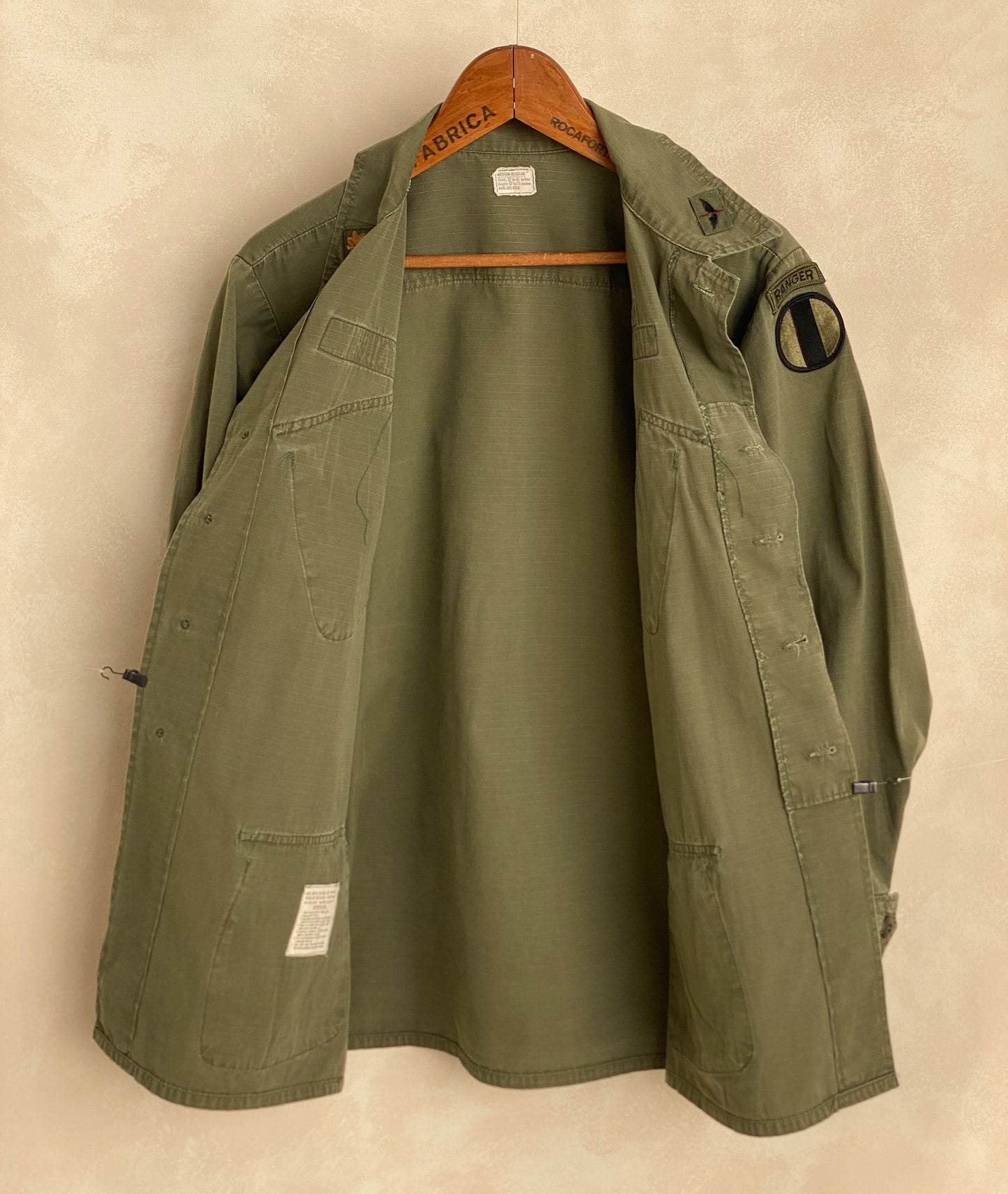 Med Reg. Authentic 1970 US Army Vintage Vietnam  jungle jacket..