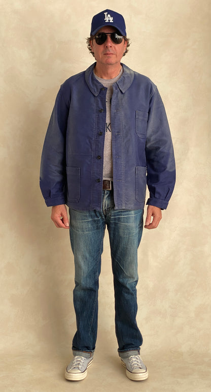 Size 42EU Vintage French Moleskin Jacket | Classic Retro Style | NOS | USA Vintage BCN-AJ357 Studio