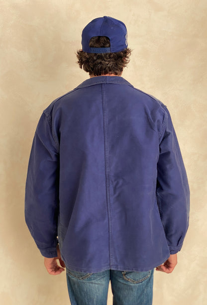 Size 42EU Vintage French Moleskin Jacket | Classic Retro Style | NOS | USA Vintage BCN-AJ357 Studio