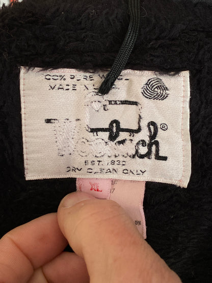 Size XL. Vintage 70s Woolrich plaid wool jacket-AJ357 Studio
