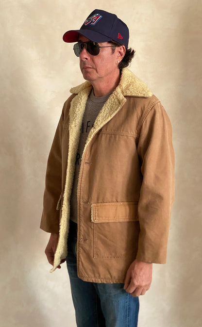 Vintage 70s Carhartt Jacket Coat - Size 38US/48EU | Made in USA | Classic Workwear-AJ357 Studio