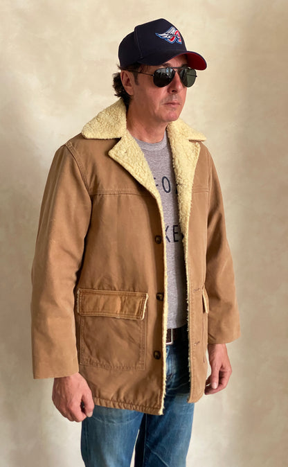Vintage 70s Carhartt Jacket Coat - Size 38US/48EU | Made in USA | Classic Workwear-AJ357 Studio