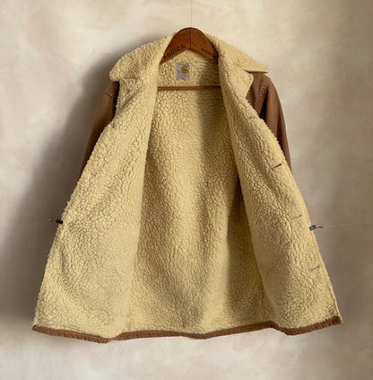Vintage 70s Carhartt Jacket Coat - Size 38US/48EU | Made in USA | Classic Workwear-AJ357 Studio