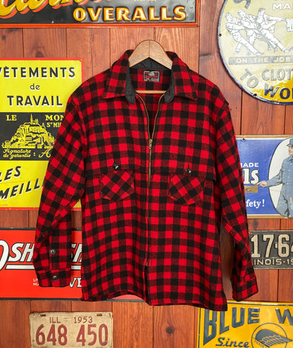 Vintage Johnson Buffalo Wool Jacket USA | AJ357 Studio-AJ357 Studio