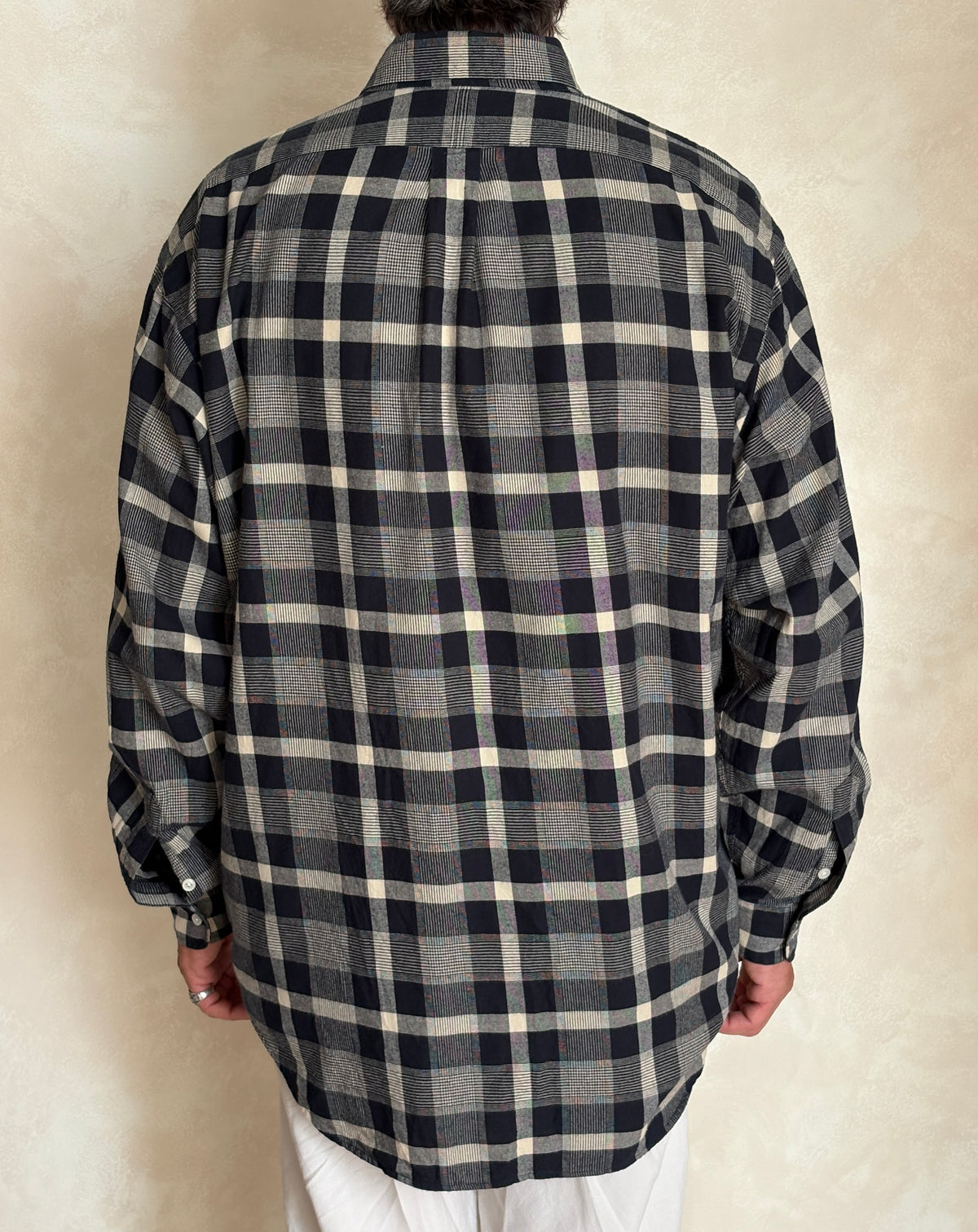 Vintage Ralph Lauren Blaire Plaid Shirt — 100% Cotton — Size Large