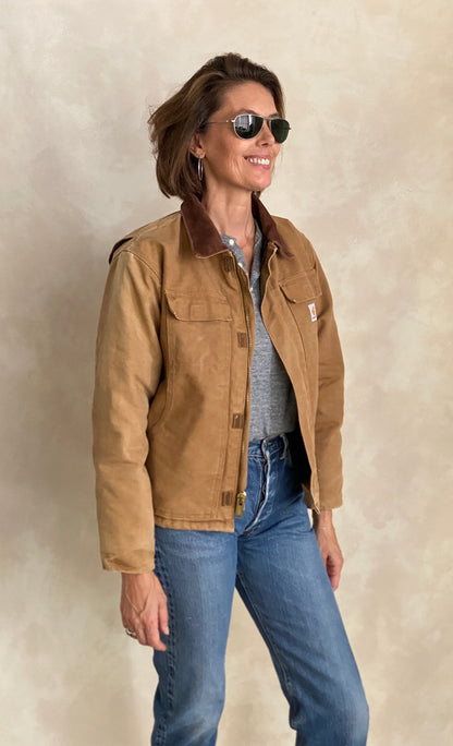 Youth L. Carhartt Blanket lined jacket Made in USA-AJ357 Studio