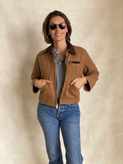Youth L. Vintage Carhartt Blanket lined jacket Made in USA-AJ357 Studio