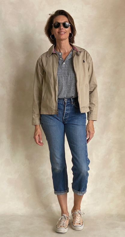 Youth Large . Vintage Ralph Lauren cotton jacket-AJ357 Studio