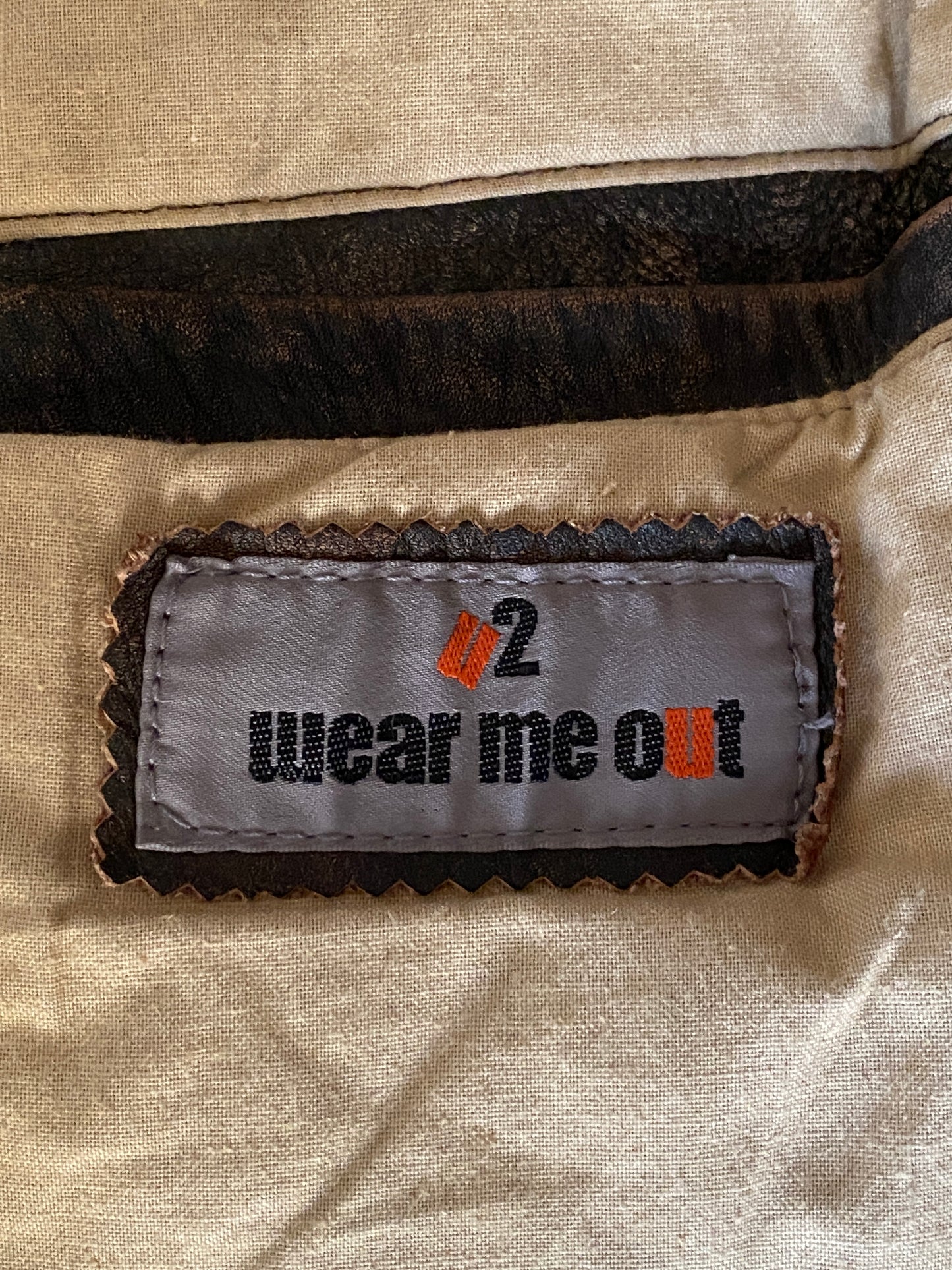 vintage leather bomber flight jacket aviator made in usa size 42us 52eu aj357 studio