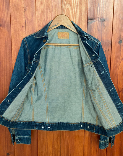 Small. Vintage 60s LEVIS Big E trucker Jacket Made in USA.-AJ357 Studio