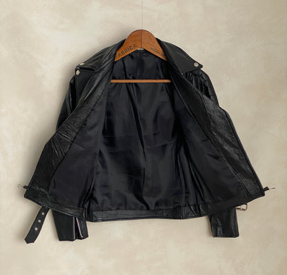 Size XS. women motorcycle jacket / soft leather-AJ357 Studio