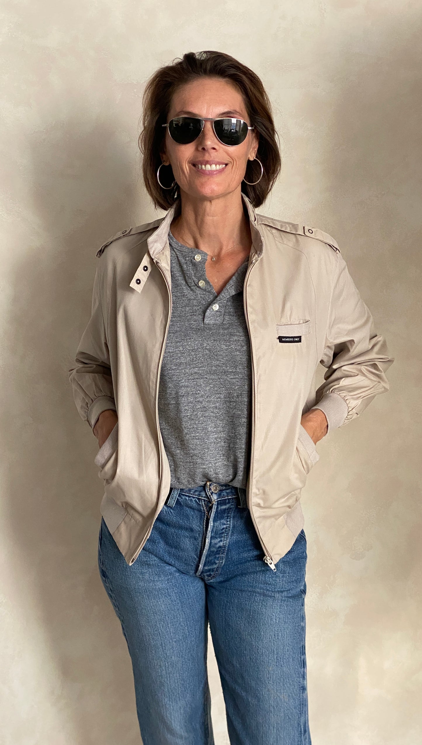 Size 5/6 US Vintage 80s members Only cotton jacket - USA Vintage Bcn
