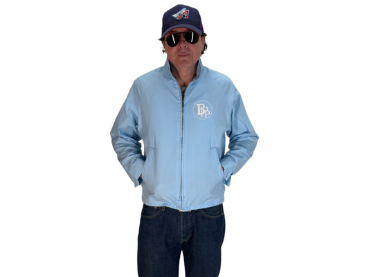 Size Med . 70s King Louie cotton zipper jacket Made in USA - USA Vintage Bcn