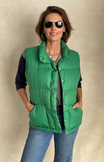 Size XS . Vintage 70s North face down vest-AJ357 Studio