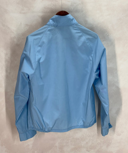 Size Med . Vintage 70s King Louie Cotton Zipper Jacket – Made in USA, Classic Style-AJ357 Studio