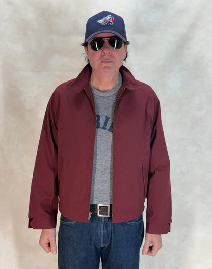 60s Cotton Zipper Jacket | Vintage USA Made L-AJ357 Studio
