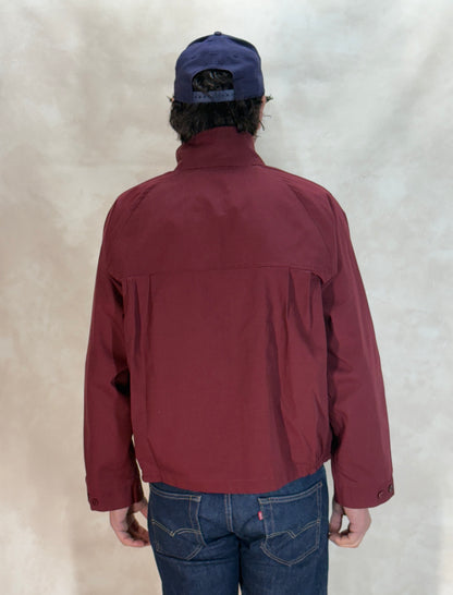 60s Cotton Zipper Jacket | Vintage USA Made L-AJ357 Studio
