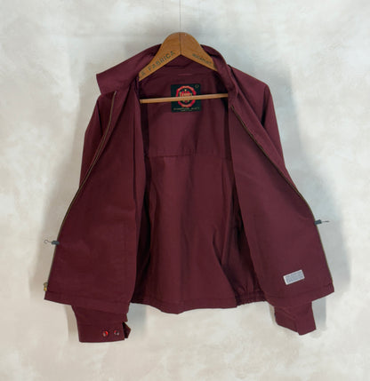 60s Cotton Zipper Jacket | Vintage USA Made L-AJ357 Studio