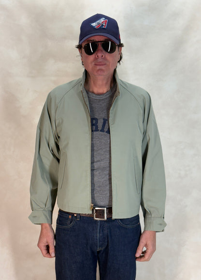 Size Med , 70s Light jacket, Talon zipper Made in USA-AJ357 Studio