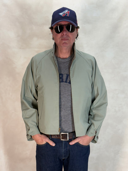 Size Med , 70s Light jacket, Talon zipper Made in USA-AJ357 Studio