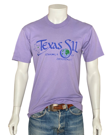 Vintage 80s Texas Sil T-Shirt - Size M | Made in USA | Retro Style-AJ357 Studio