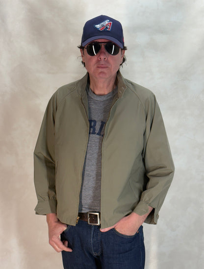 Size 42US / 52EU , 60s English Squire light jacket . Made in USA-AJ357 Studio
