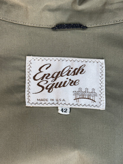 Size 42US / 52EU , 60s English Squire light jacket . Made in USA-AJ357 Studio