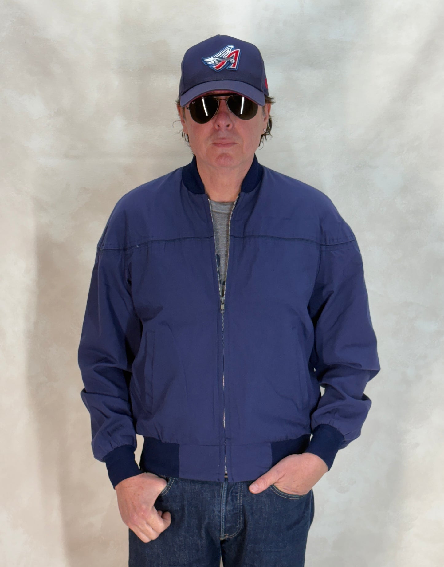 Size Med , 90s light jacket Made in USA - USA Vintage Bcn