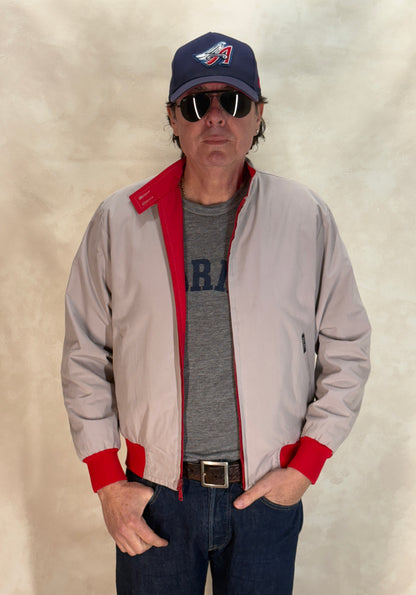 Size Med , 80s Reversible light jacket-AJ357 Studio