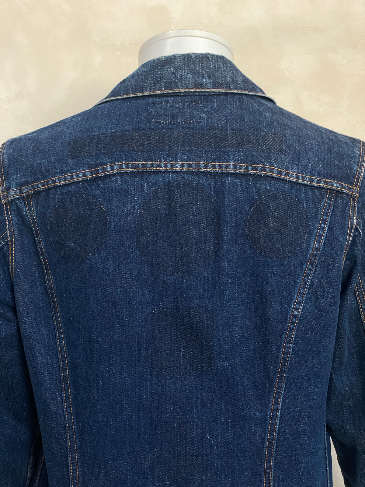 Size 42 US. Vintage 60s LEVIS Big E trucker Jacket Made in USA.-AJ357 Studio