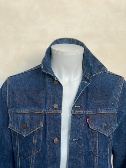 Size 42 US. Vintage 60s LEVIS Big E trucker Jacket Made in USA.-AJ357 Studio