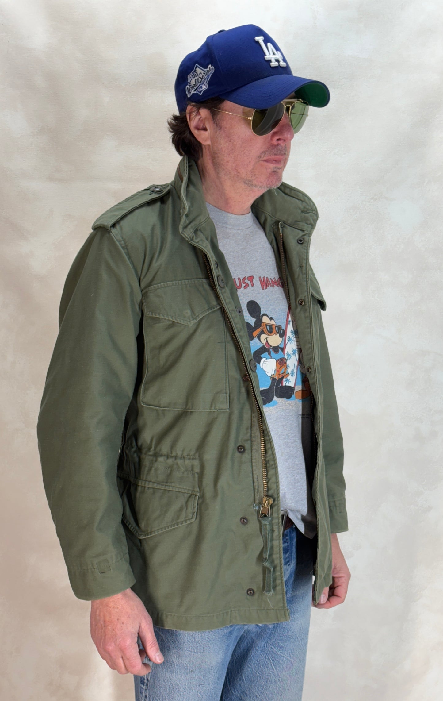 Authentic US Army M-65 Field Jacket – Vintage Military Combat Coat – Size XS Regular – Made in USA