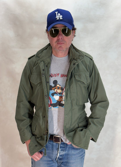 Authentic US Army M-65 Field Jacket – Vintage Military Combat Coat – Size XS Regular – Made in USA-AJ357 Studio