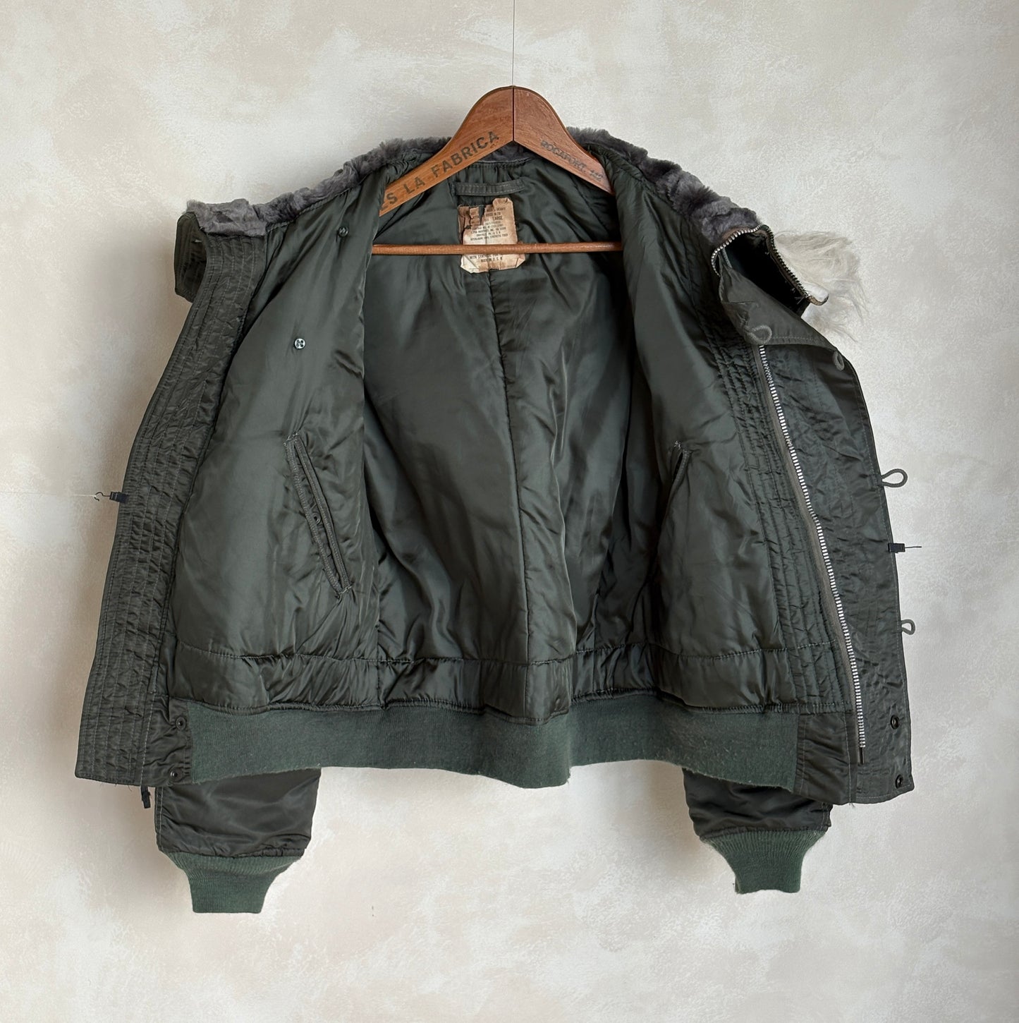 Vintage N-2B Flight Jacket Alpha Industries | Extreme Cold Weather Flyer Coat-AJ357 Studio