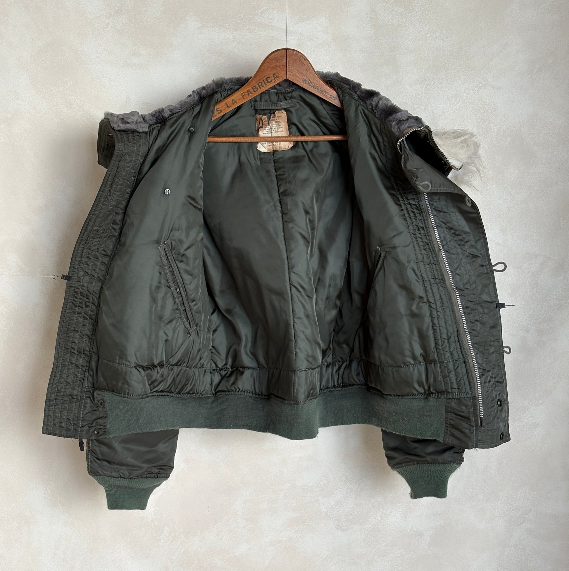 Vintage N-2B Flight Jacket Alpha Industries | Extreme Cold Weather Flyer Coat-AJ357 Studio