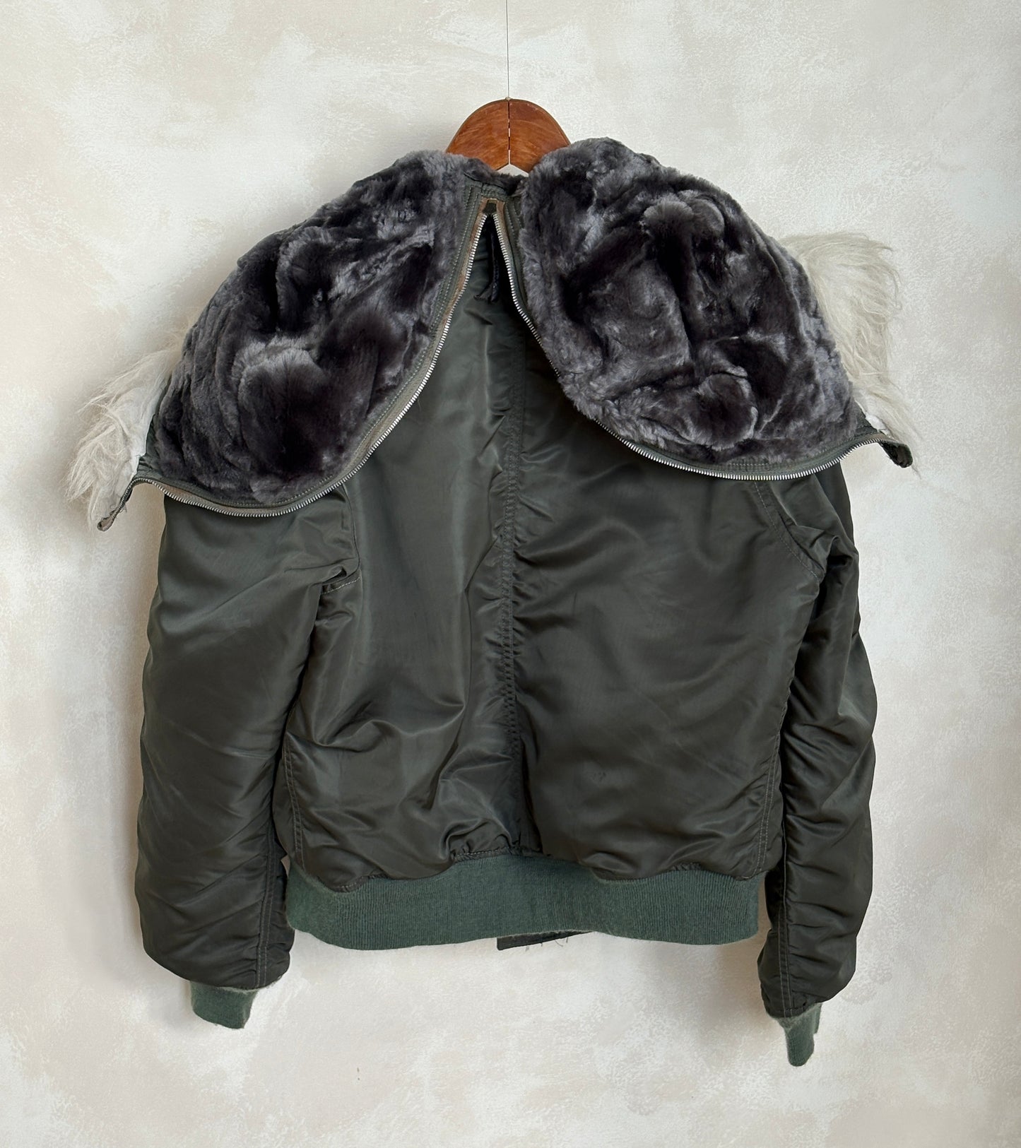 Vintage N-2B Flight Jacket Alpha Industries | Extreme Cold Weather Flyer Coat-AJ357 Studio