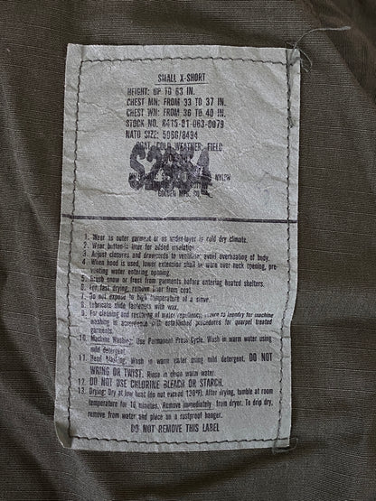 Small XShort. Authentic 80s US M-65 field jacket Military-AJ357 Studio